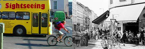 Unter den Linden, Mitte - Oranienstrasse, Kreuzberg